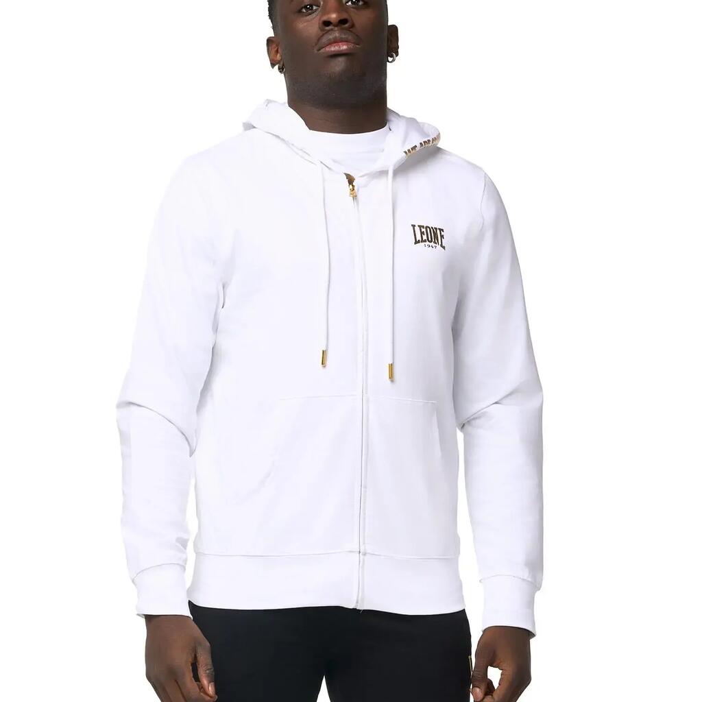 Leone New Gold Men's Zip-Up Hoodie