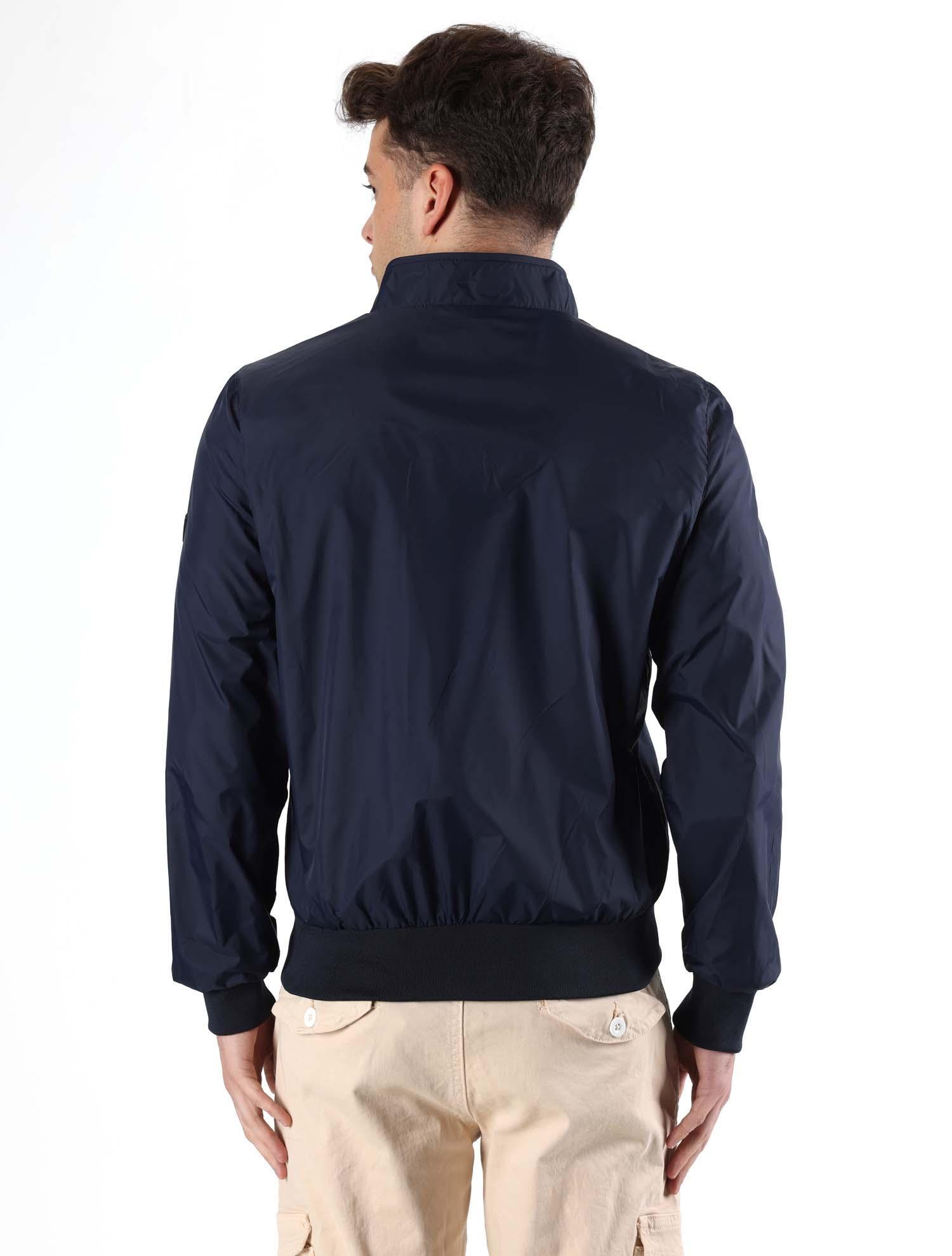 Casaco Leone Basic K-Way com gola  e fecho Homem 4/6