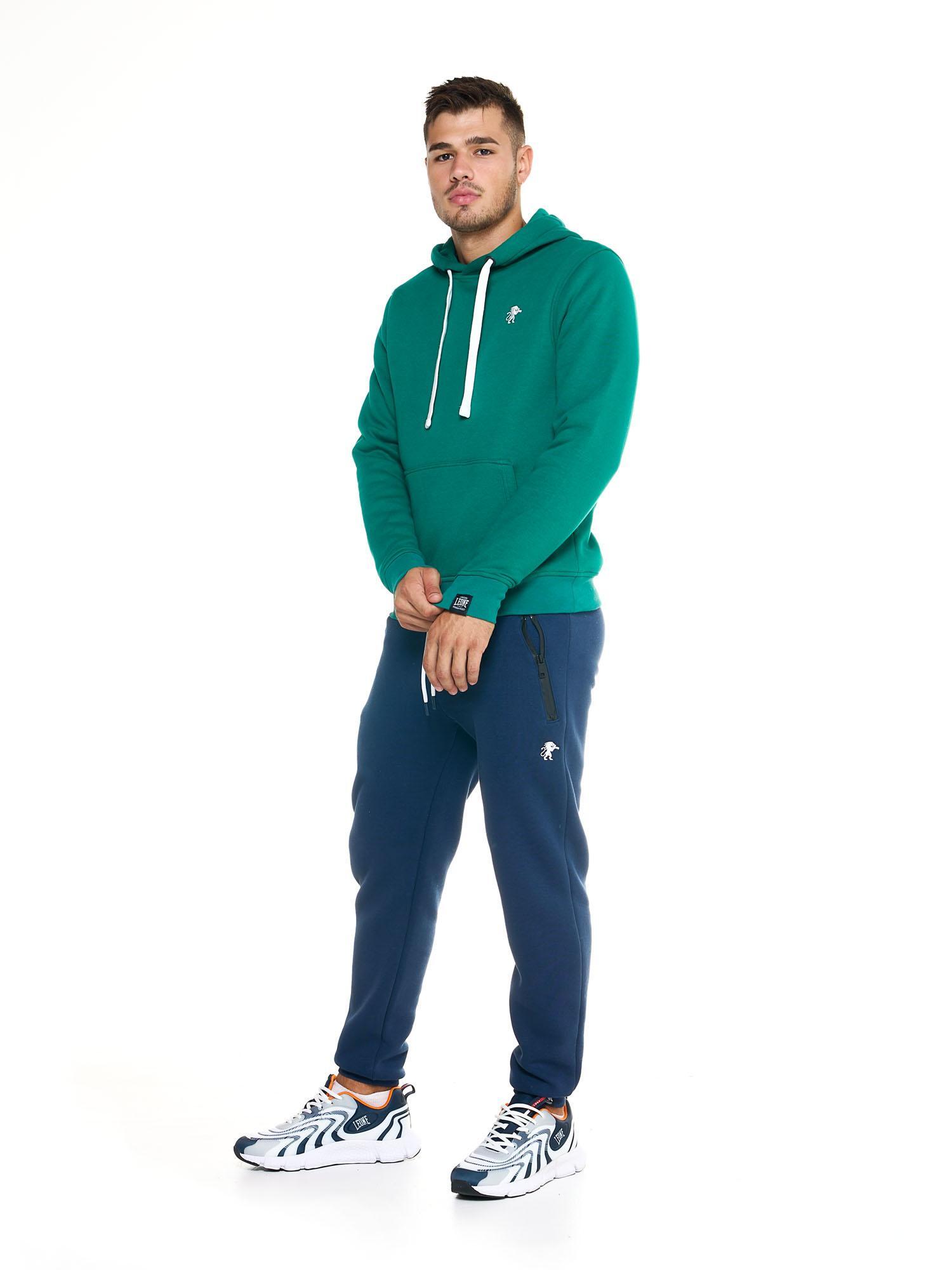 Leone Soft Basic Kapuzenpullover für Herren 2/5