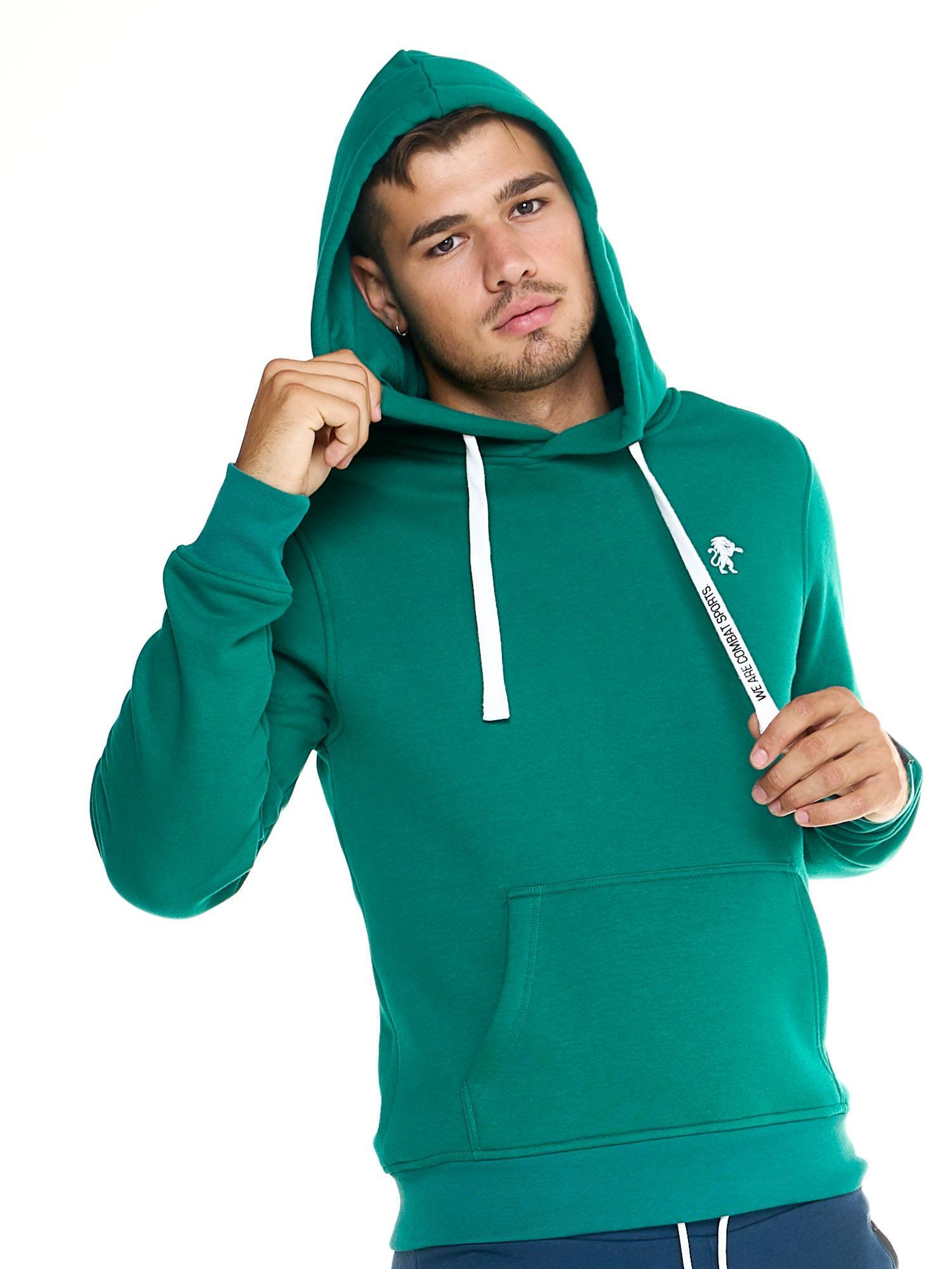 Leone Soft Basic Kapuzenpullover für Herren 5/5