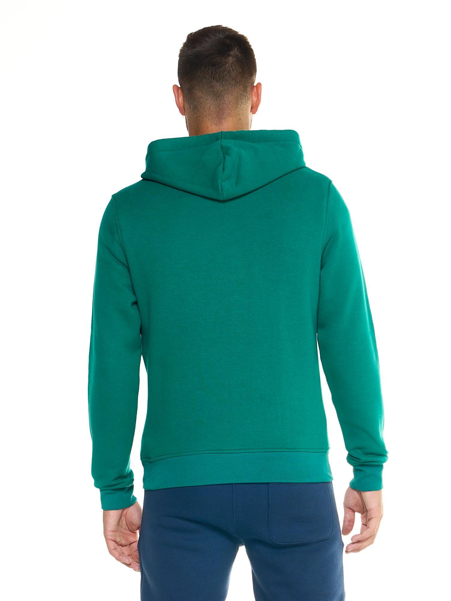 Leone Soft Basic Kapuzenpullover für Herren 4/5