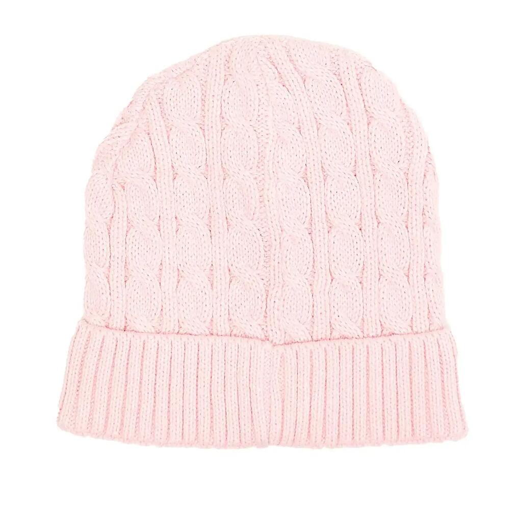 Woman knitted caps