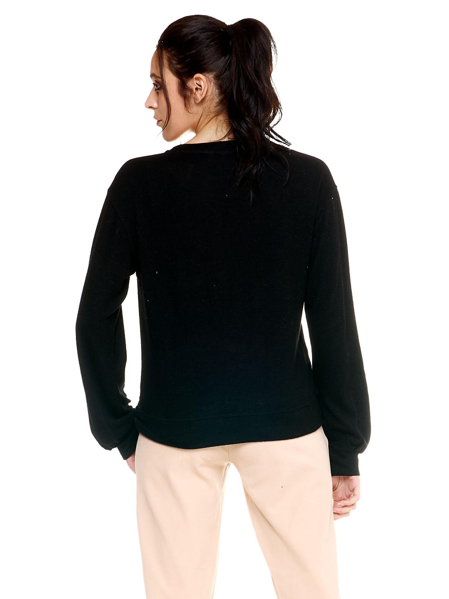 Leone dames sweatshirts met ronde hals, winterse chique stijl, boksstijl 4/6