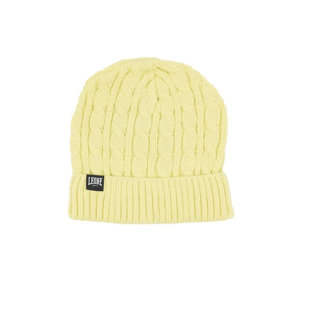 Woman knitted caps