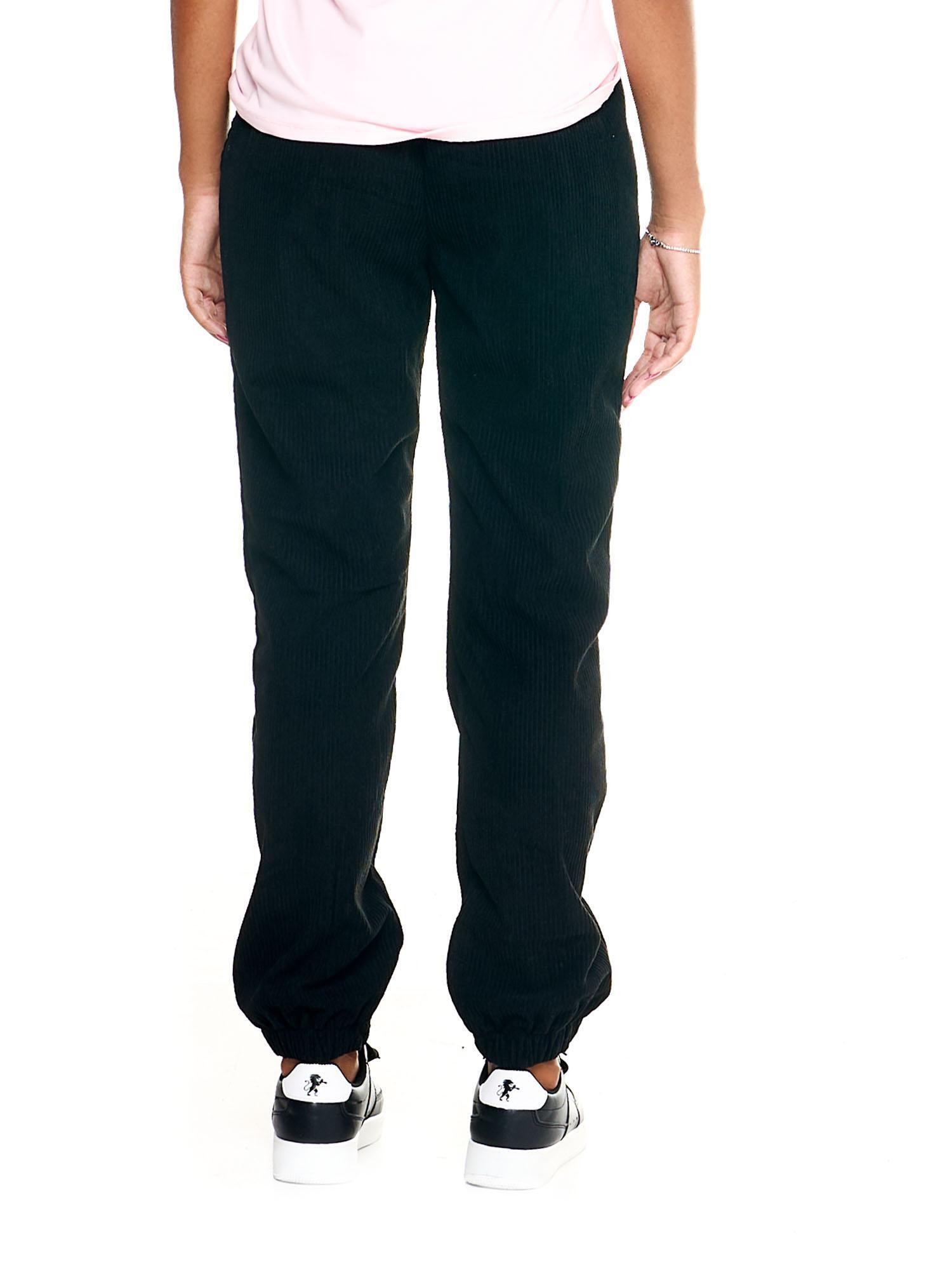 Leone Freizeit-Trainingshose aus Cord für Damen 4/5