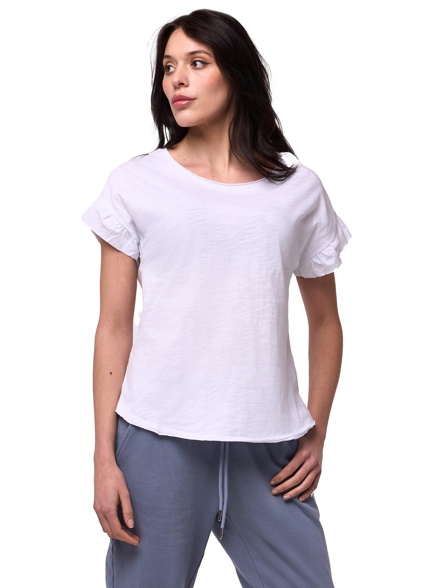 T-Shirt de manga curta feminina Leone 3/8