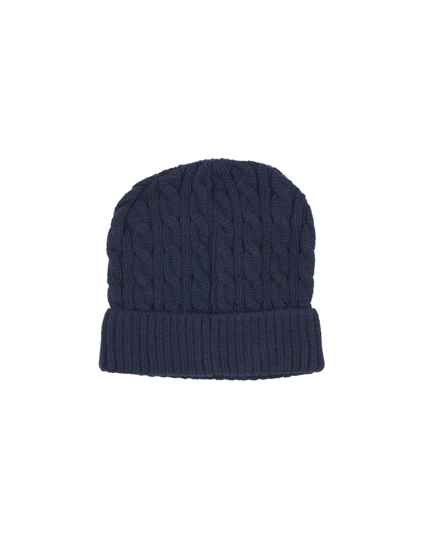 Damesmuts van tricot "Basic". 2/7