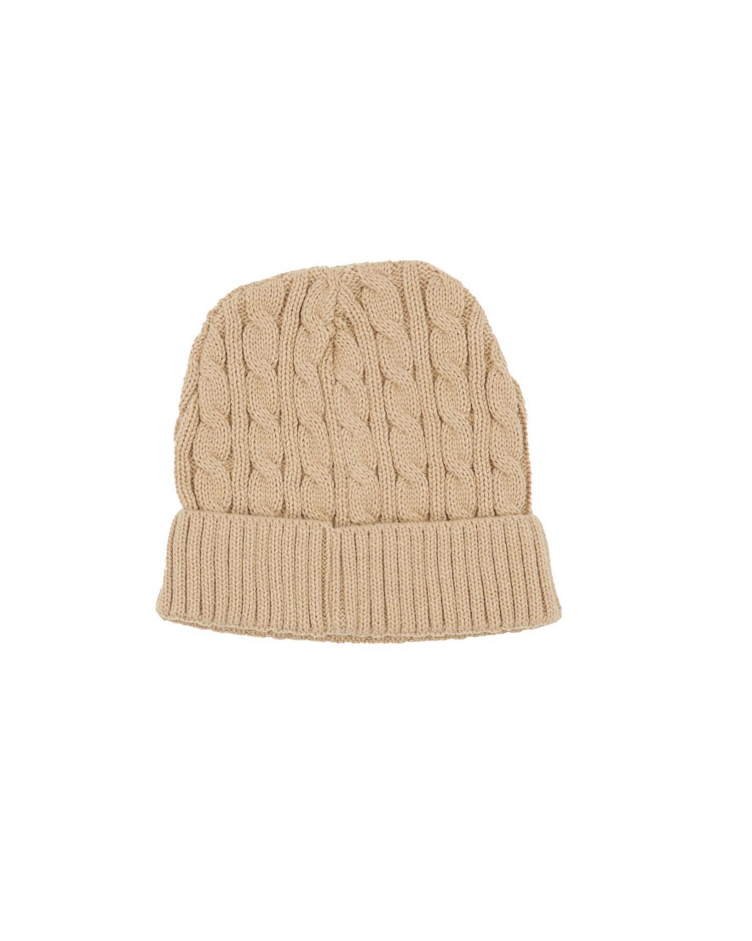 Damen-Mütze aus geflochtenem Trikotstoff „Basic“. 2/7