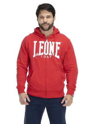 Leone Basic Sweat à capuche zippé sans sweat-shirt pour hommes
