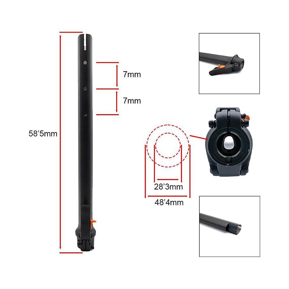 Mástil Compatible con Patinete Eléctrico KuKirin G2 Pro 5/6