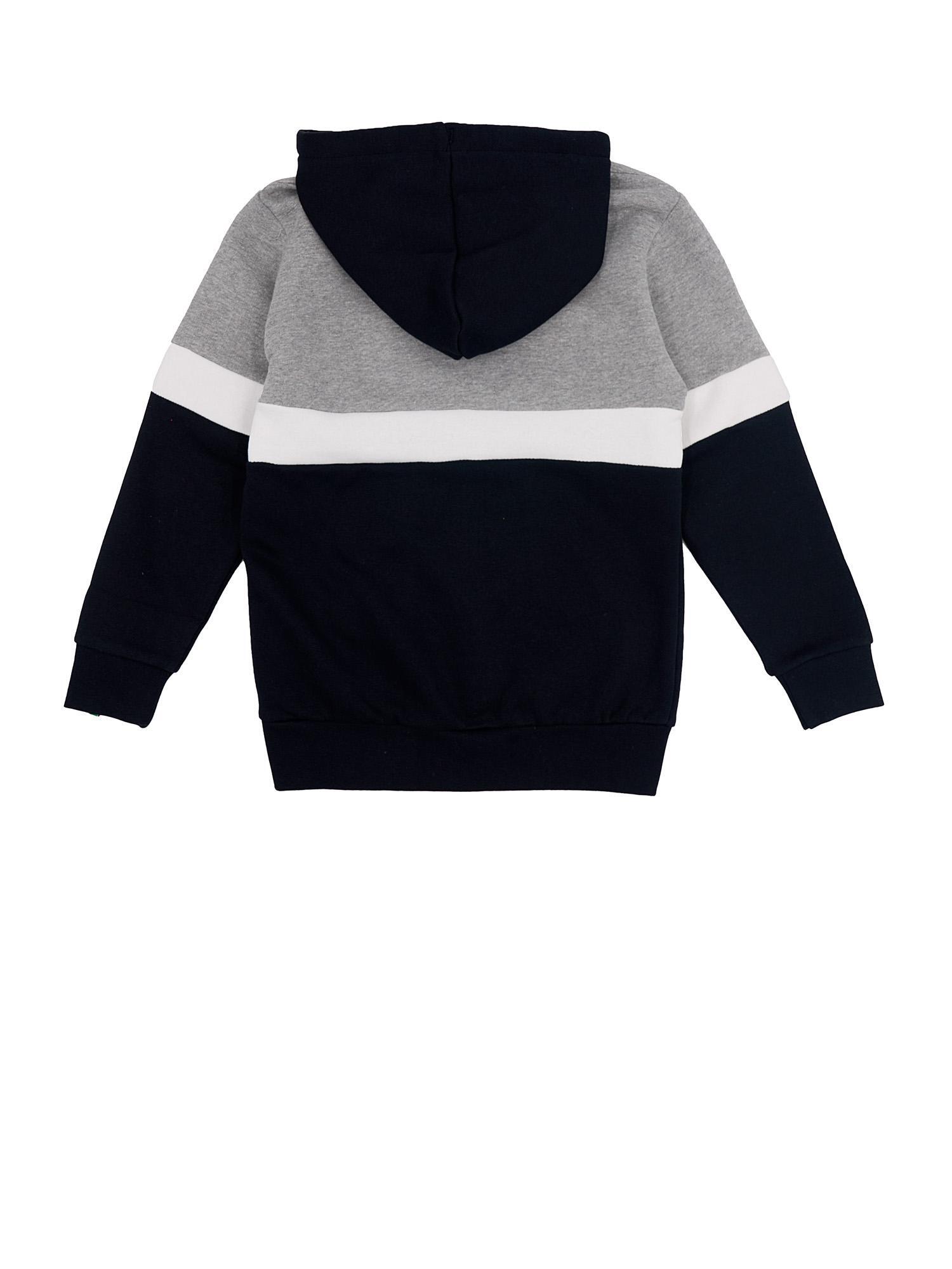 Sudadera niño Leone gran logo Gris Niño 4/6
