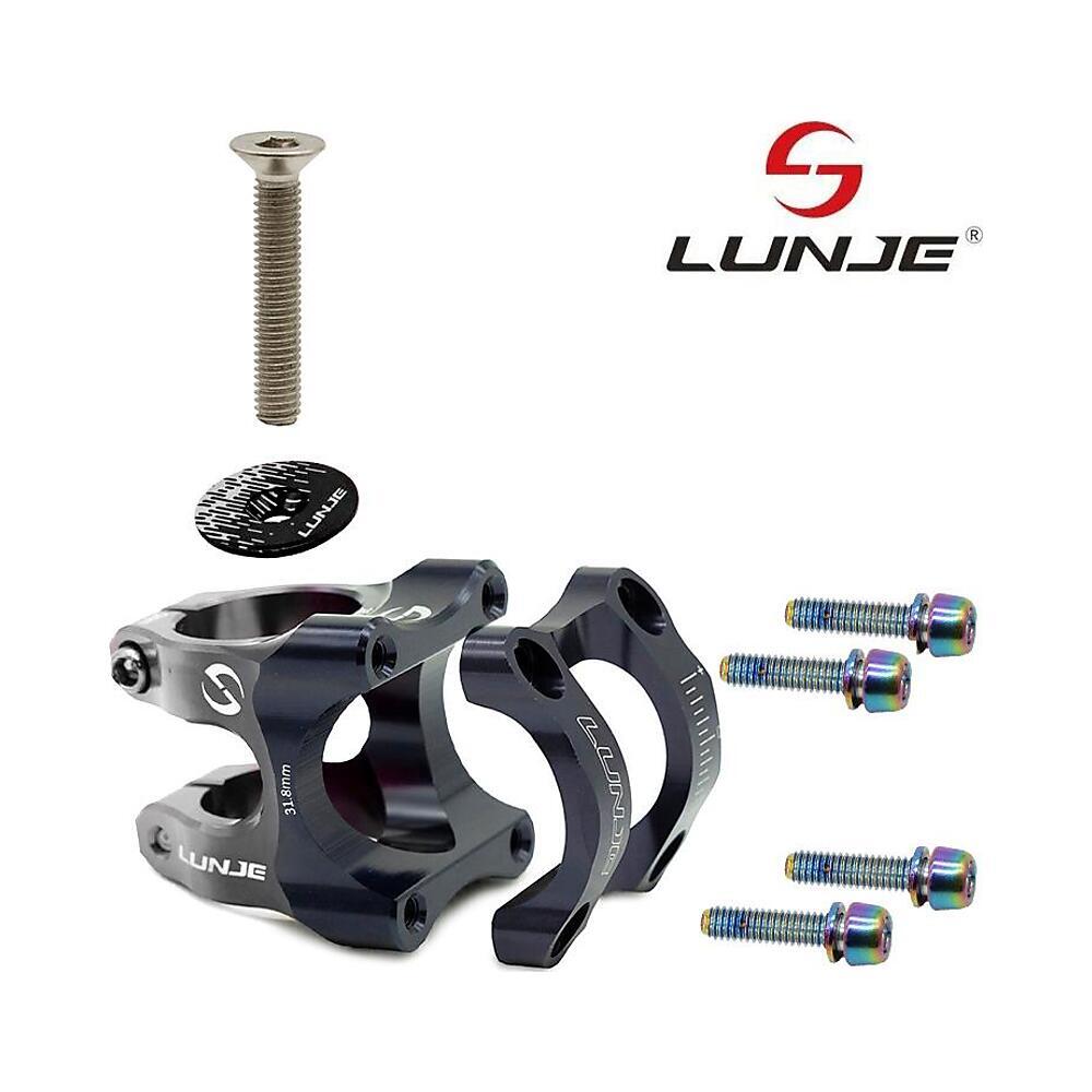 Potencia 31,8mm EWPM-003 Negro/Gris Compatible con Patinete y Bicicleta 4/4