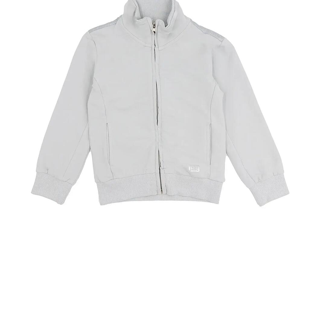 Shiny girls' zip-up sweatshirts