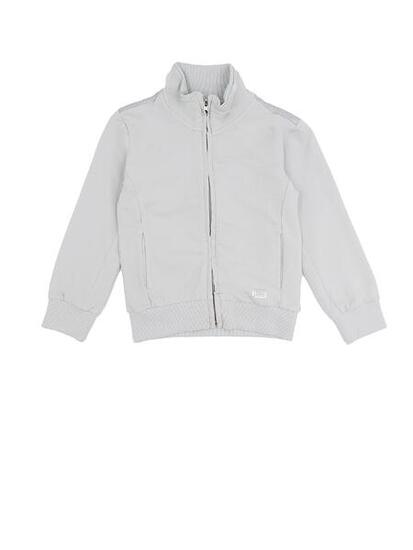 Sweat zippé fille brillant