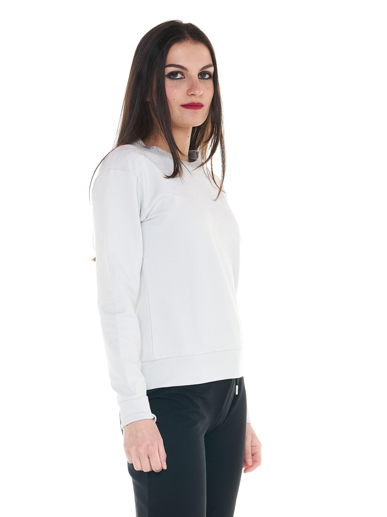 Bluzy damskie Cristal Shine z okrągłym dekoltem