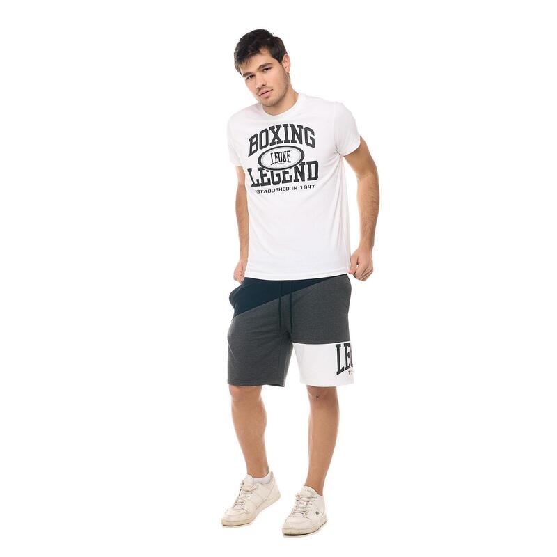 Tricou Leone Active pentru bărbați cu mânecă scurtă și imprimeu „Boxing Legend”