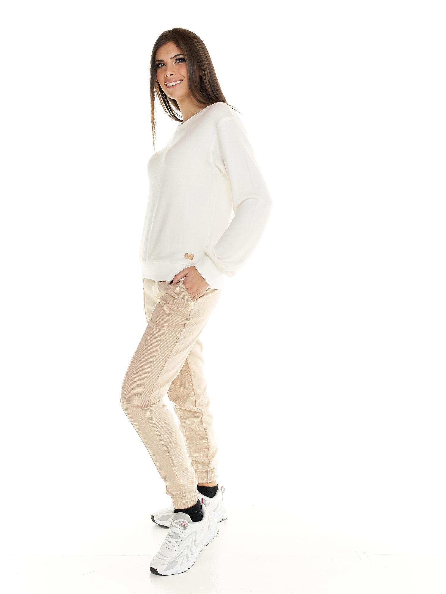Sweat-shirts à col rond pour femmes Leone, style boxe chic d'hiver 3/8