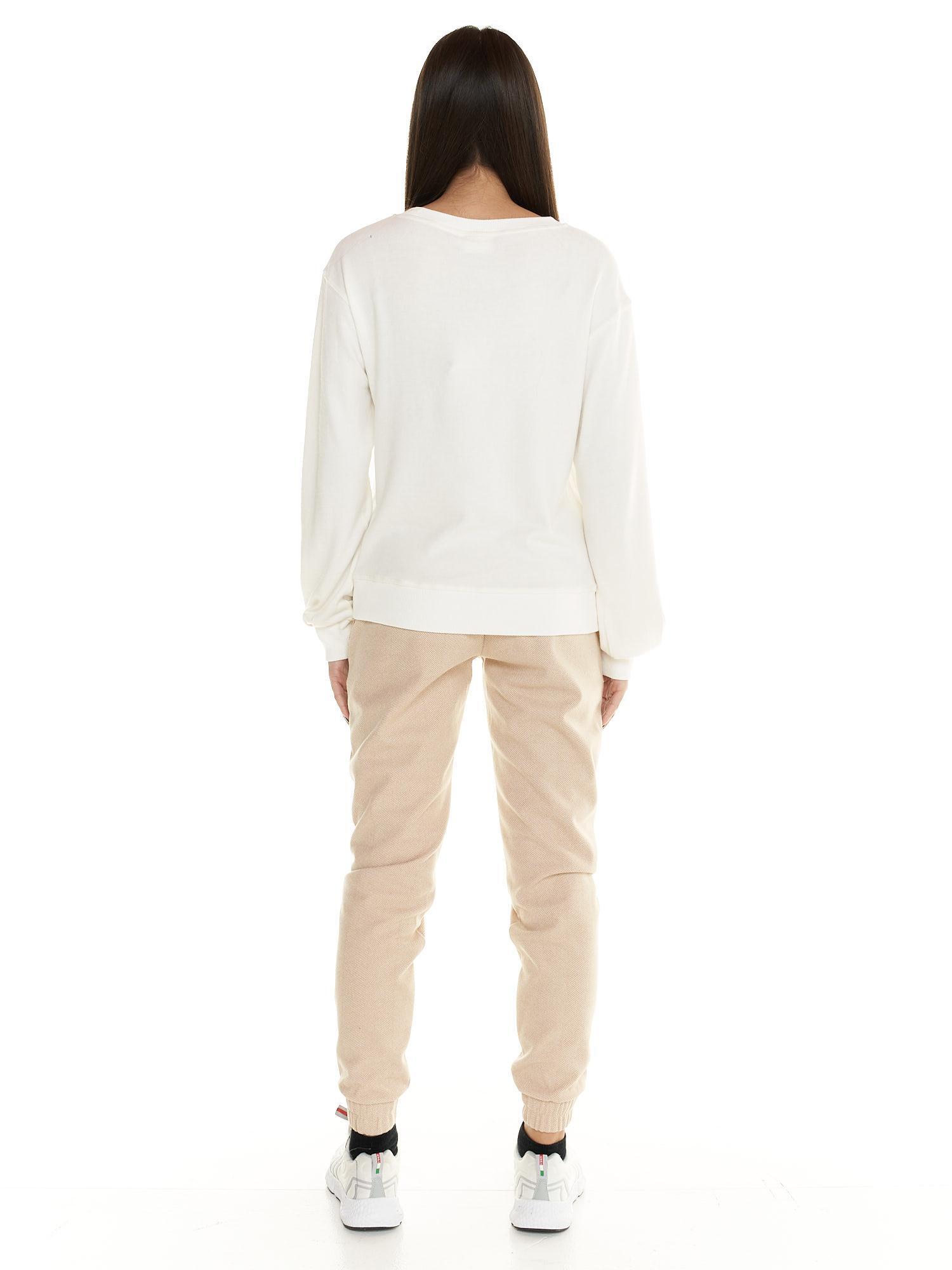 Sweat-shirts à col rond pour femmes Leone, style boxe chic d'hiver 5/8