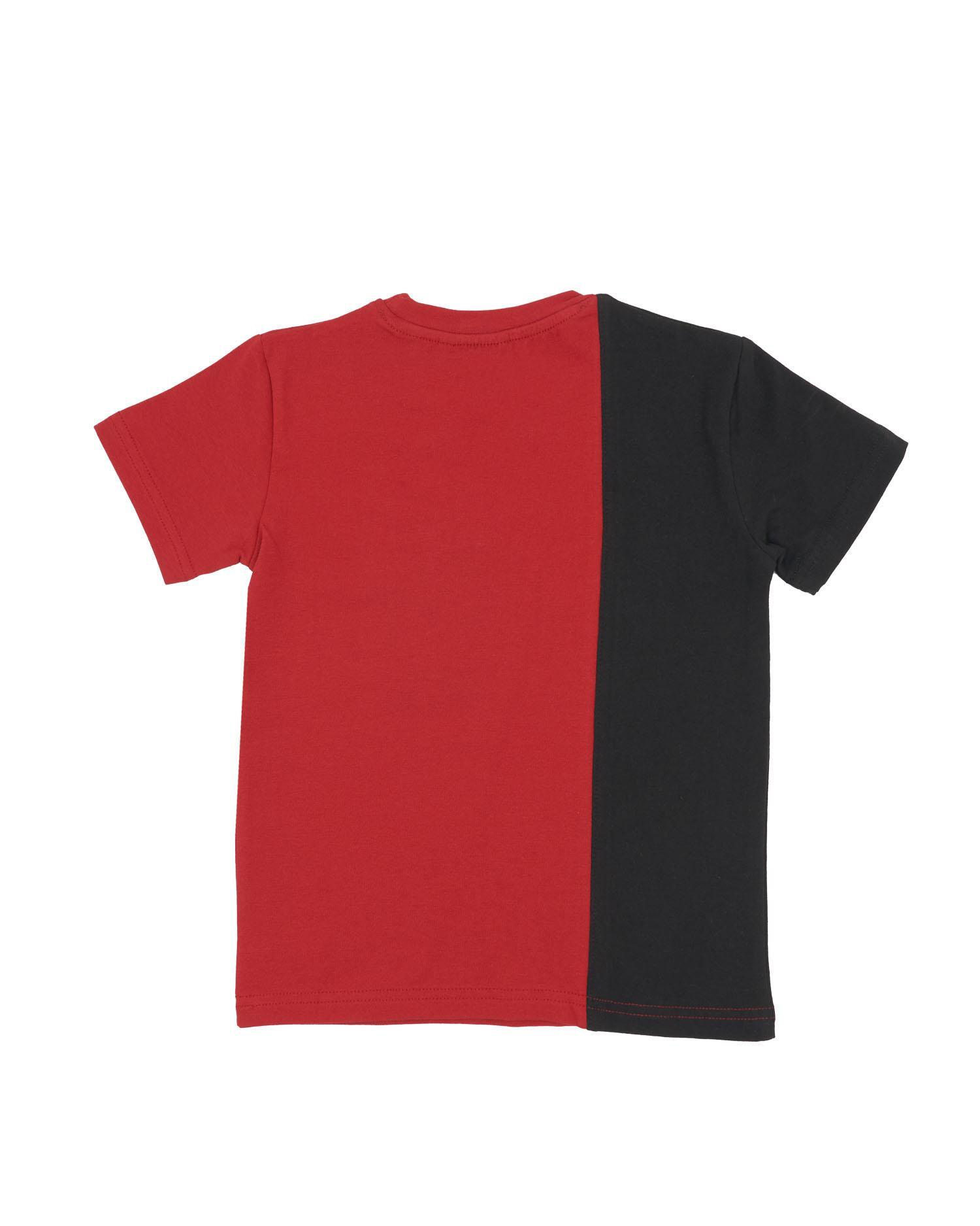 T-shirt à manches courtes bicolore vertical Junior Class pour enfants 6/6