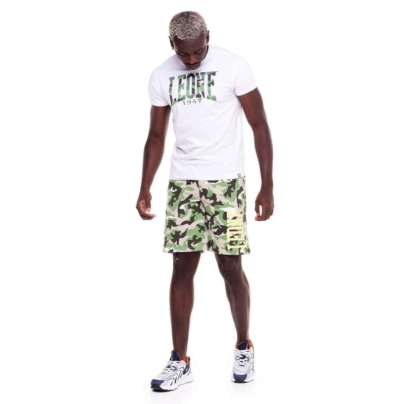 Tricou bărbătesc cu imprimeu camou Bold Color