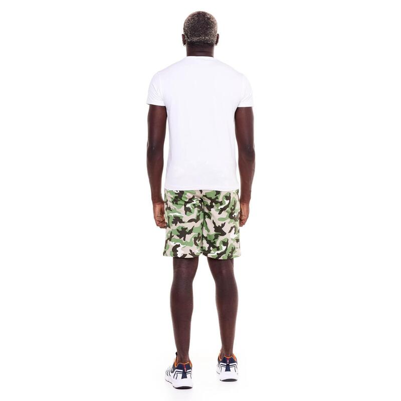 Tricou bărbătesc cu imprimeu camou Bold Color