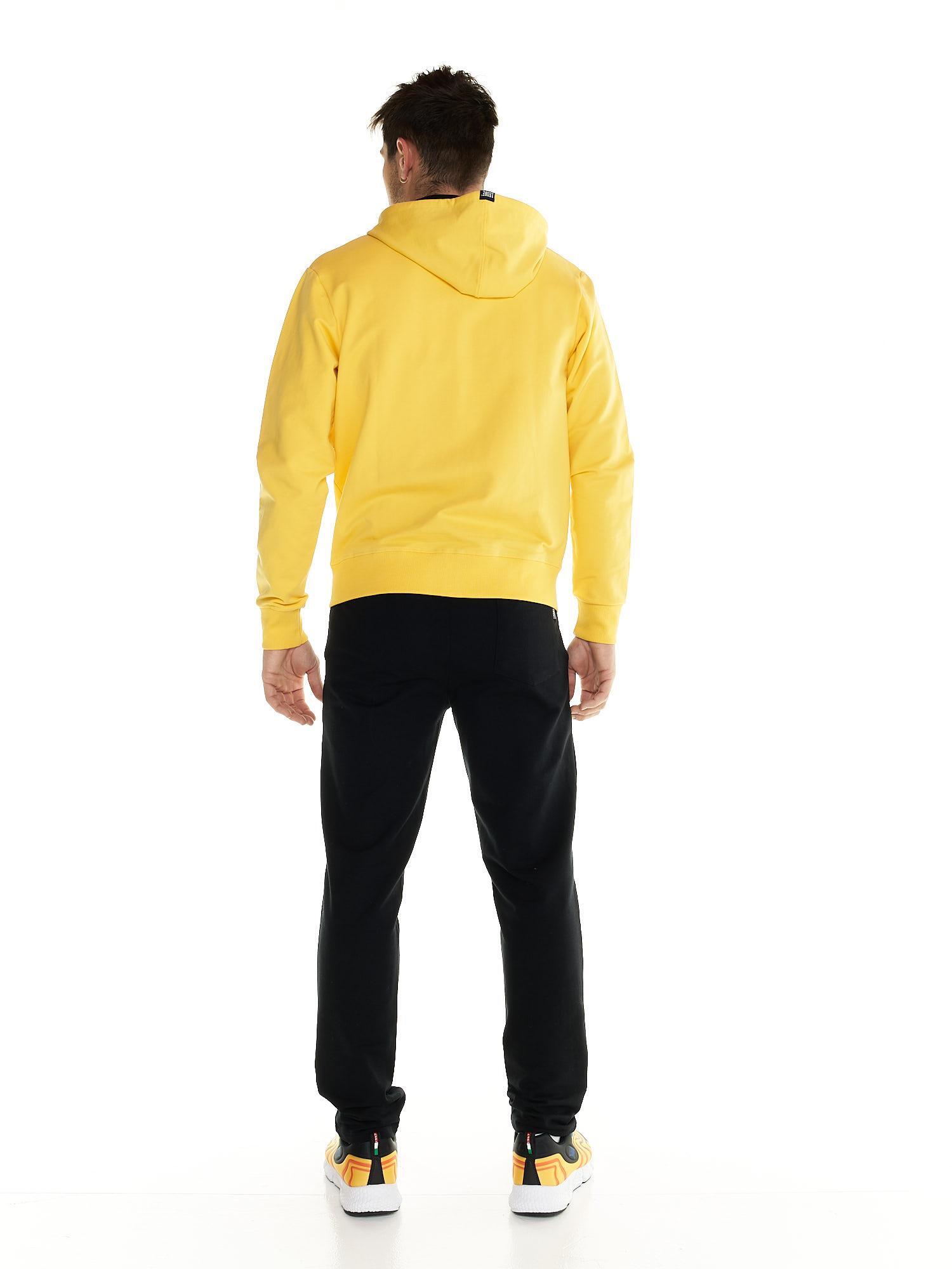 Leone 1947 Apparel Herren-Sweatshirt Active Übergröße Kapuze, Reißverschluss 4/6