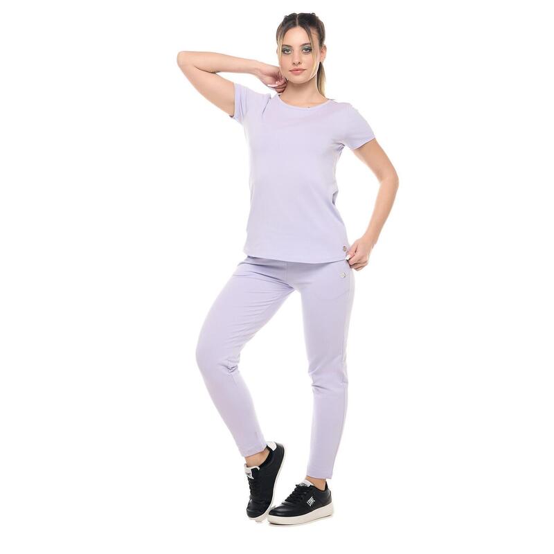 Tricou cu mânecă scurtă Leone Basic pentru femei