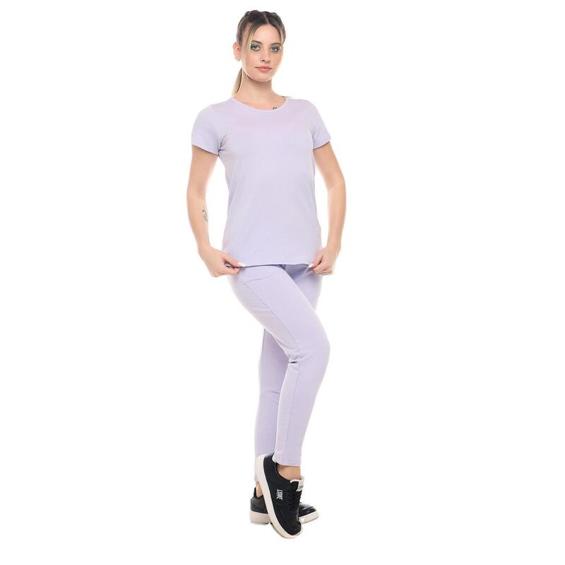 Tricou cu mânecă scurtă Leone Basic pentru femei