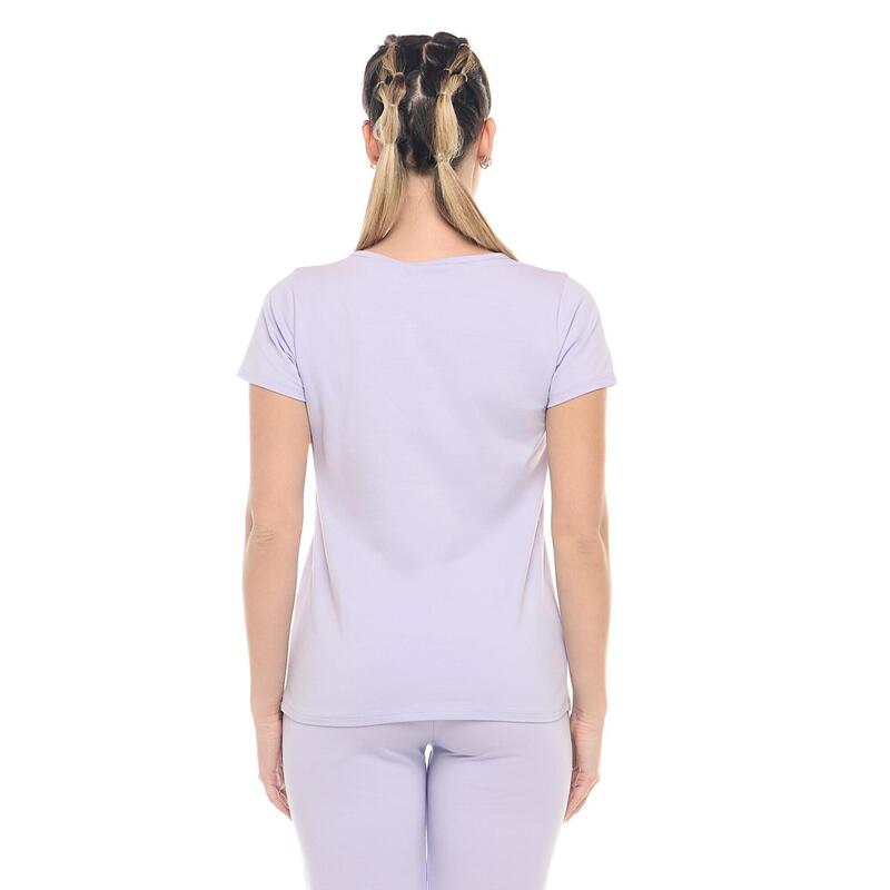 Tricou cu mânecă scurtă Leone Basic pentru femei
