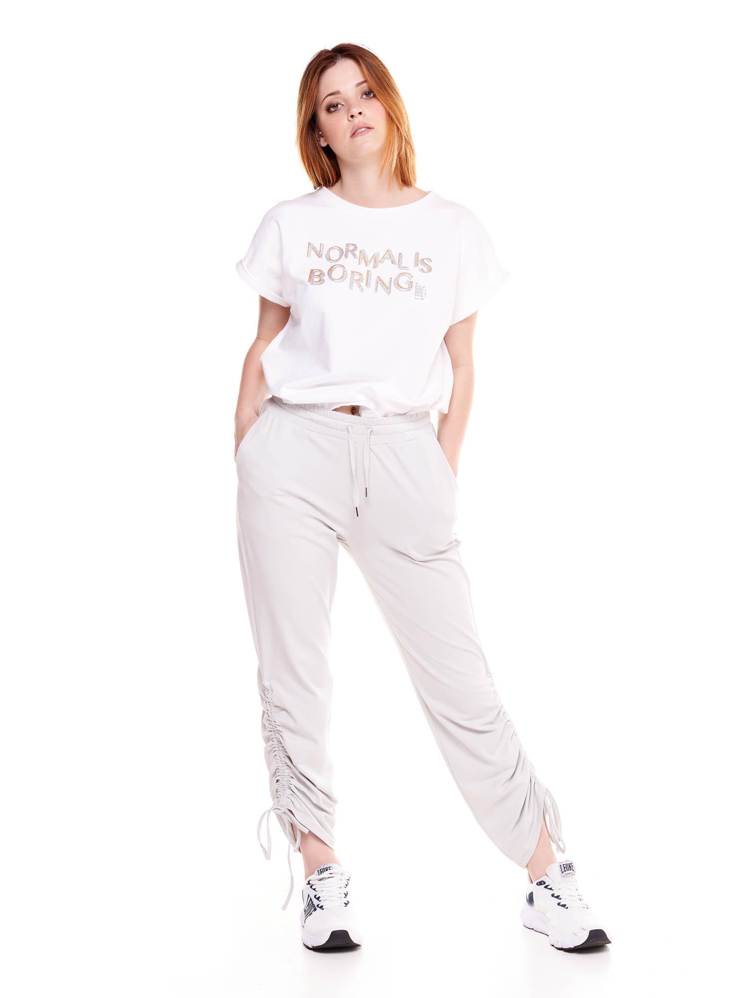 Joggers da donna arricciati Cristal Shine 7/8