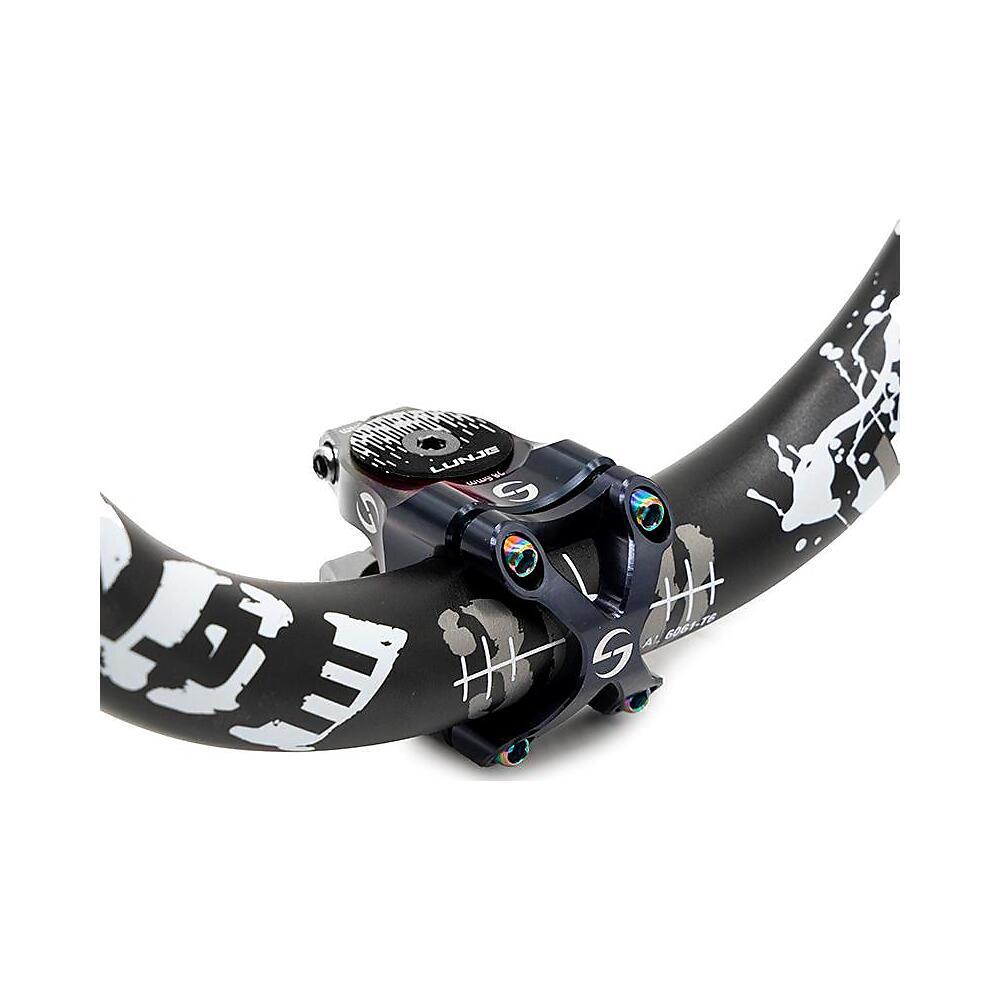 Potencia 31,8mm Negro/Gris Compatible con Patinete y Bicicleta 2/4