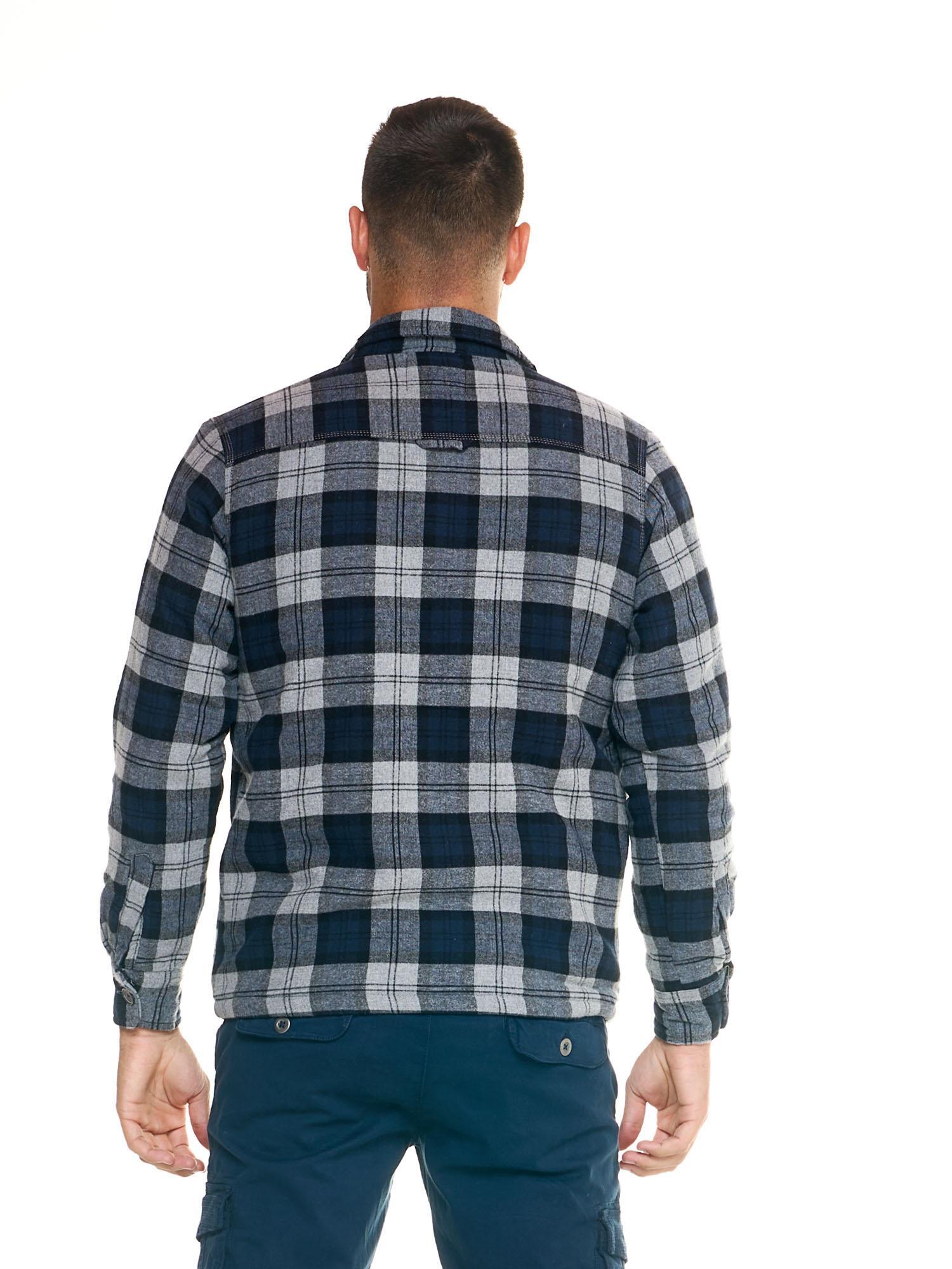 Kurtka z bawełna i nylon z kieszenie na co dzień 4/5