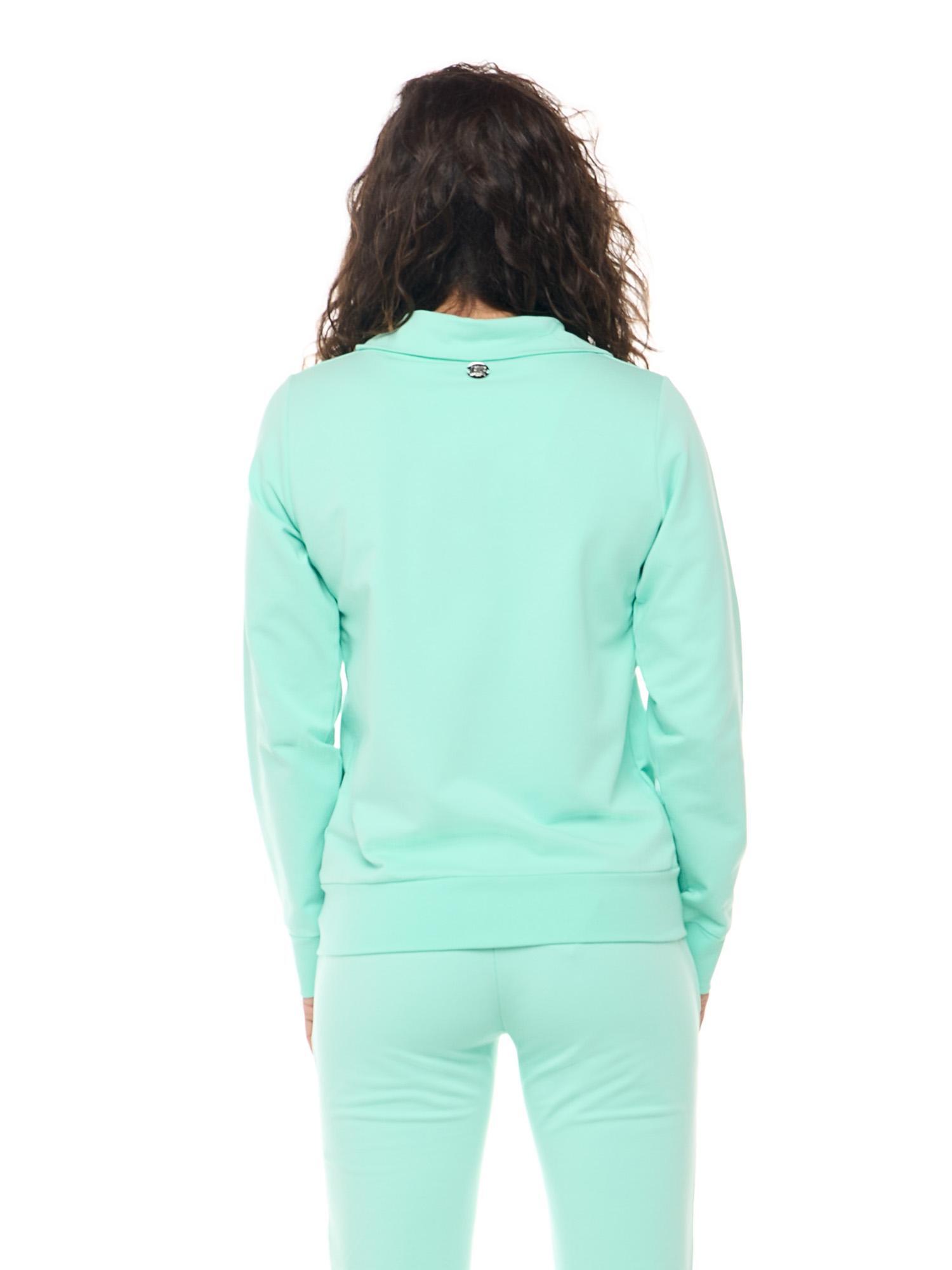 Bluzy damskie Leone Basic z kołnierzykiem zapinanym na zamek 4/7