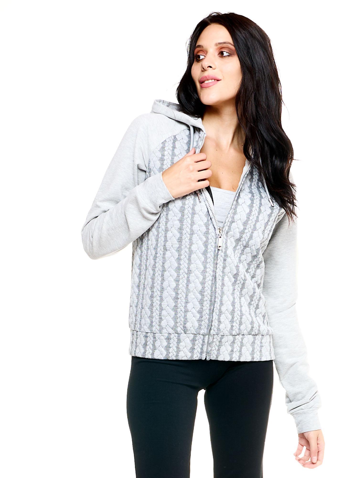 Sweat à capuche avec fermeture éclair intégrale femme Leone Greyss 5/8