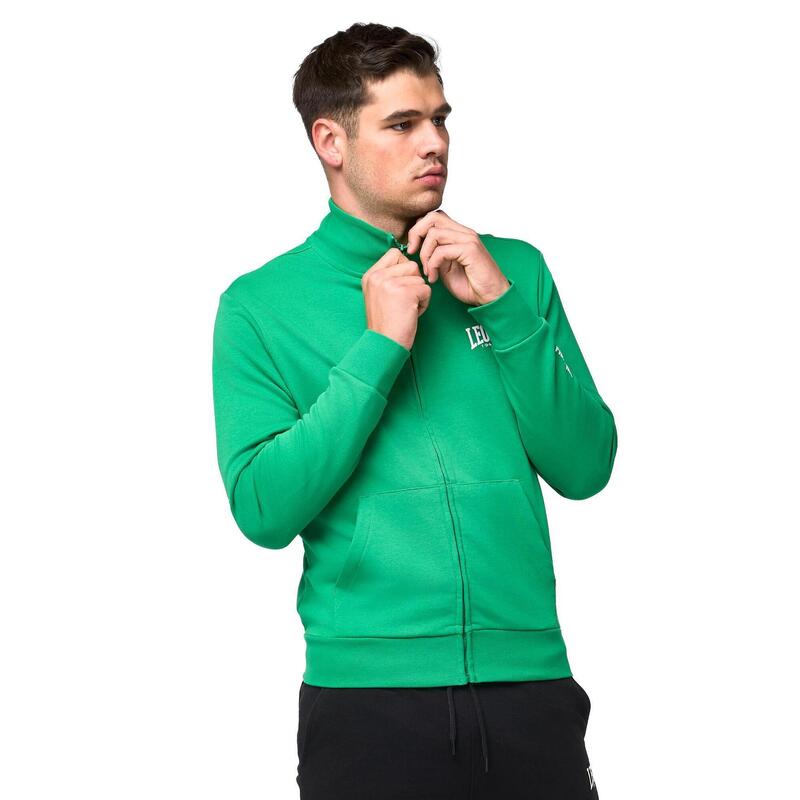 Trening bărbați Leone 1947 Apparel Basic fermoar