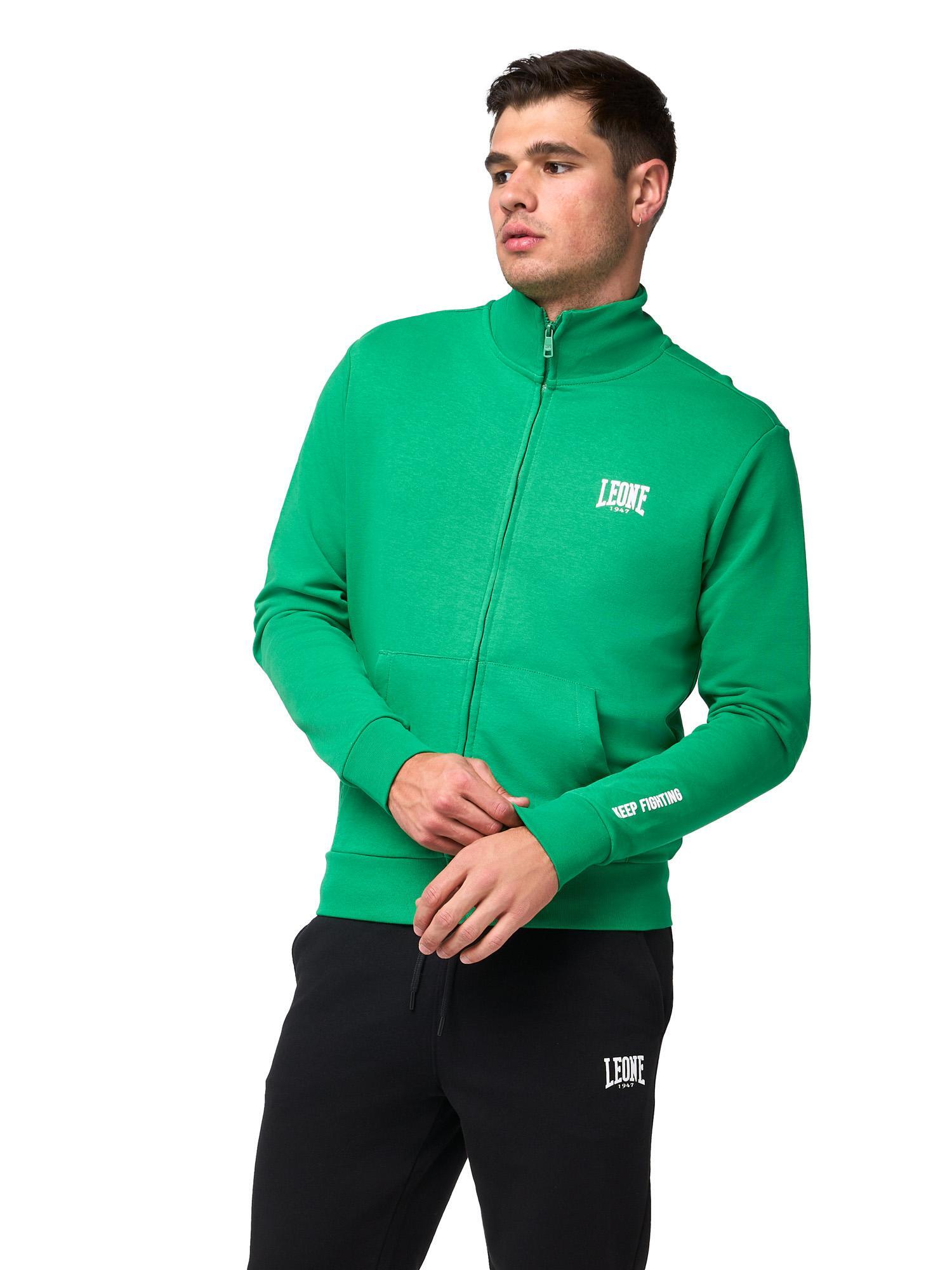 Dres męski Leone 1947 Apparel Basic bluza i spodnie z kołnierzem i zamkiem 2/7