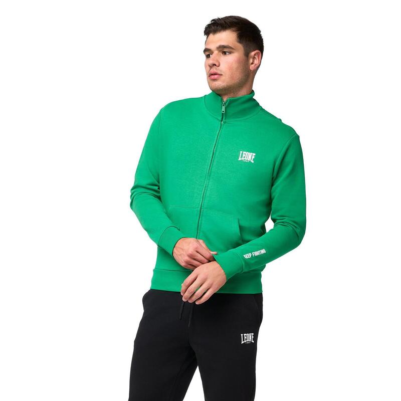 Trening bărbați Leone 1947 Apparel Basic fermoar