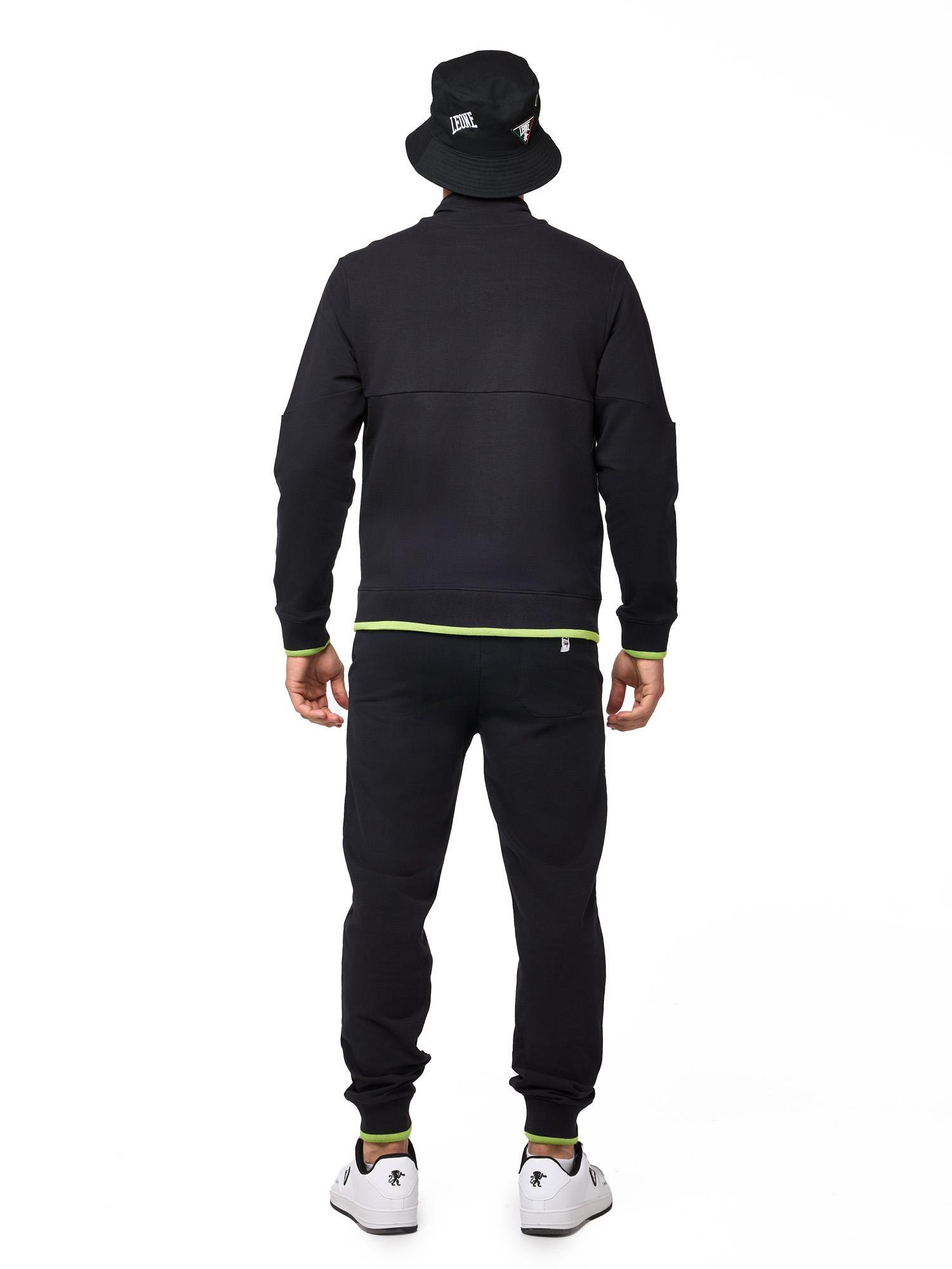 Survêtement zippé Leone Active pour homme, anti-transpirant, avec col 4/6