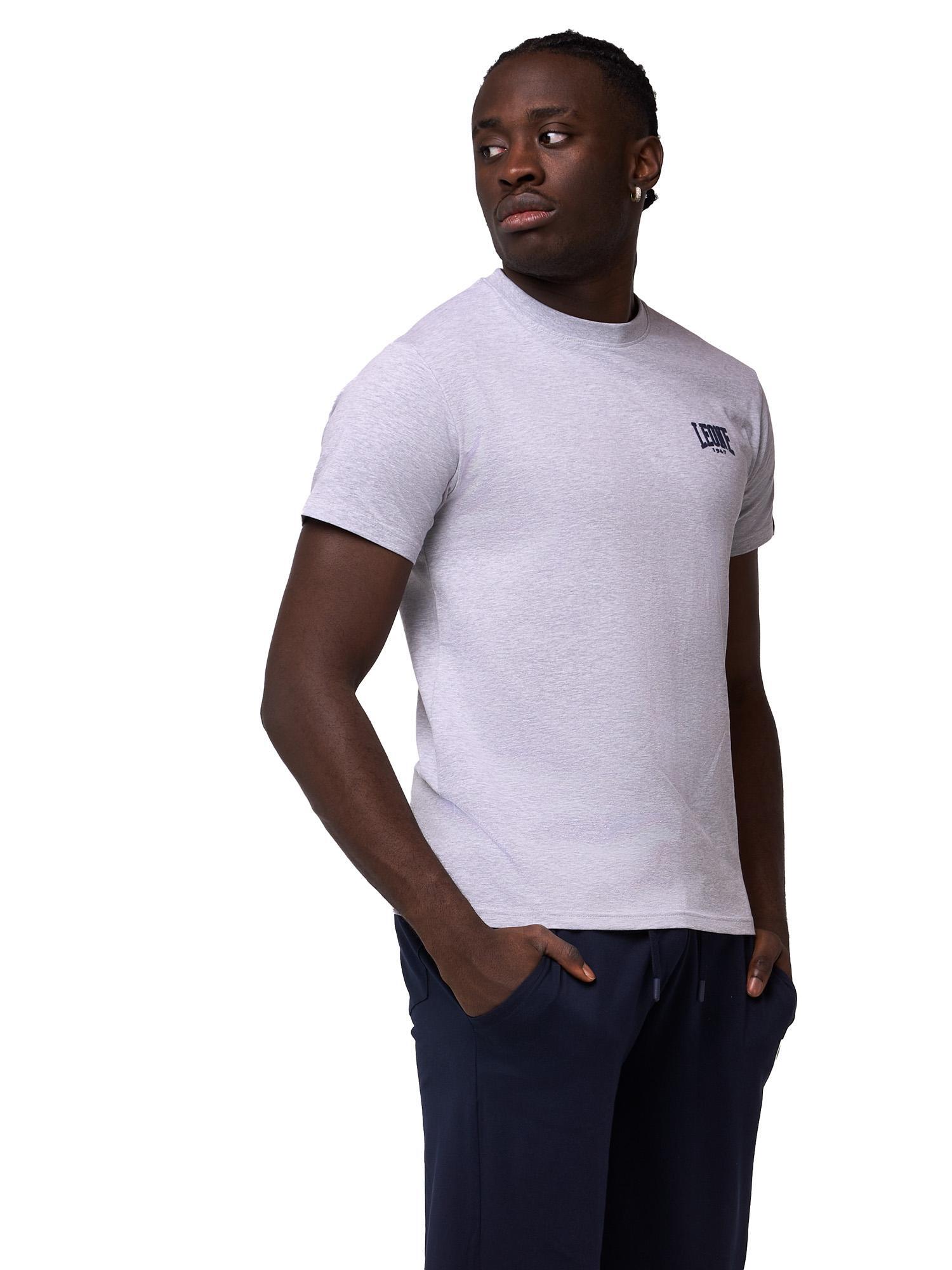 T-shirt da uomo a maniche corte Leone Basic 3/8