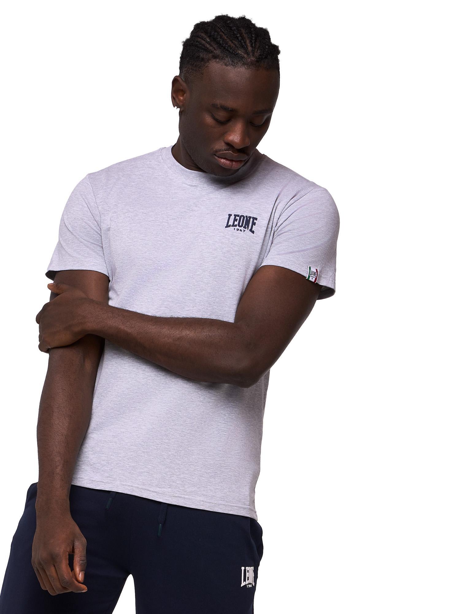 T-shirt da uomo a maniche corte Leone Basic 5/8