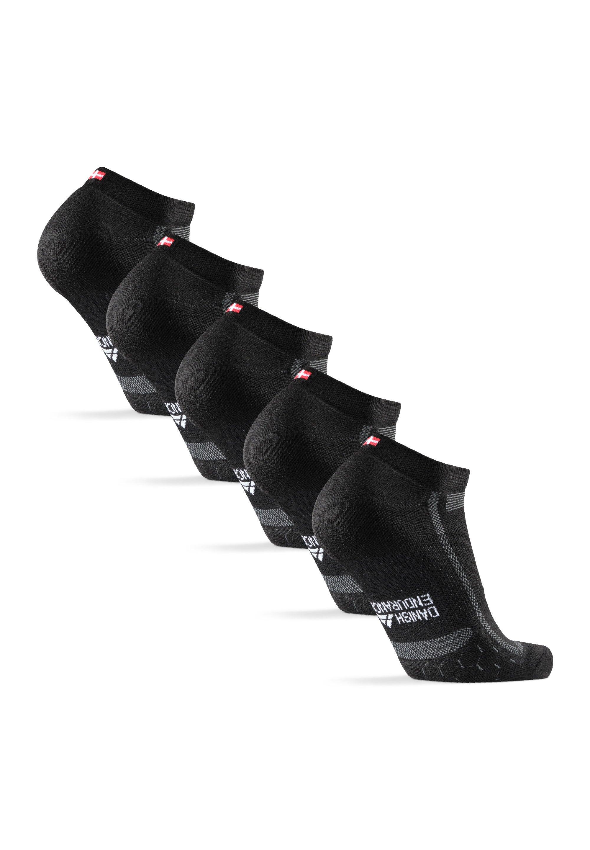 Chaussettes de course basses rembourrées longue distance 5 paires 2/5