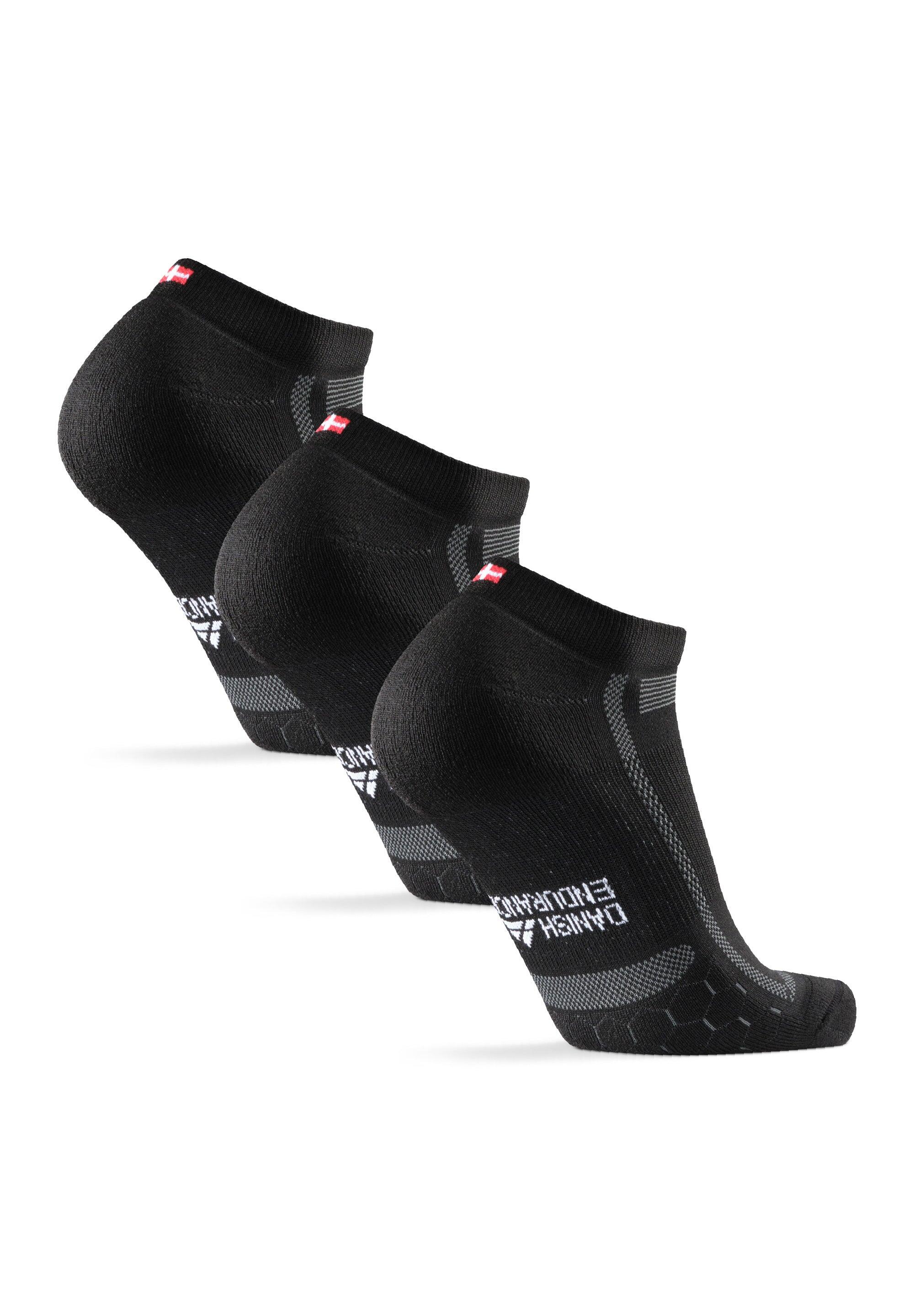 Calcetines de running tobilleros acolchados larga distancia 3 pares 2/4
