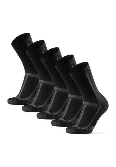 Gepolsterte Laufsocken für lange Distanzen Anti-Blasen Quarter 5 Paar