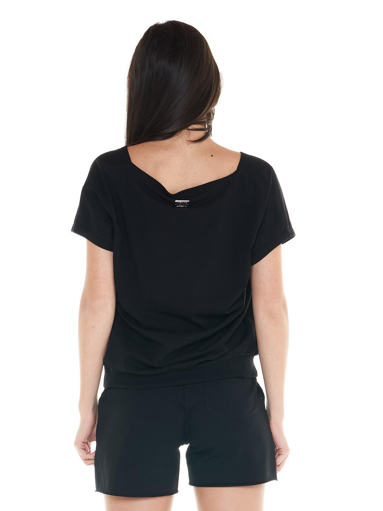 T-Shirt da donna scollata Cristal Shine 5/8