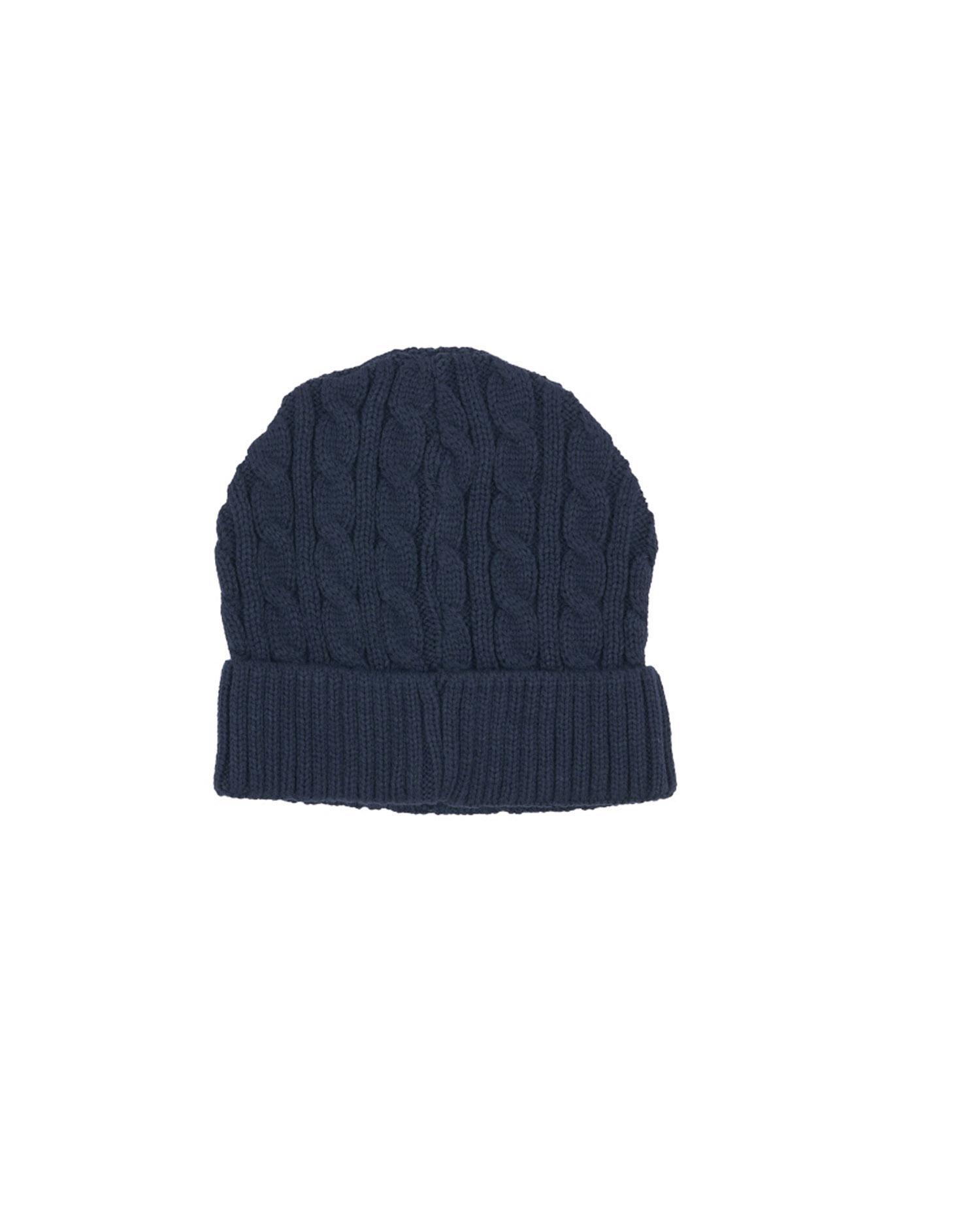 Dameshoed van gevlochten tricot "Basic". 2/7