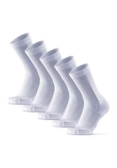 Gepolsterte Laufsocken für lange Distanzen Anti-Blasen Quarter 5 Paar