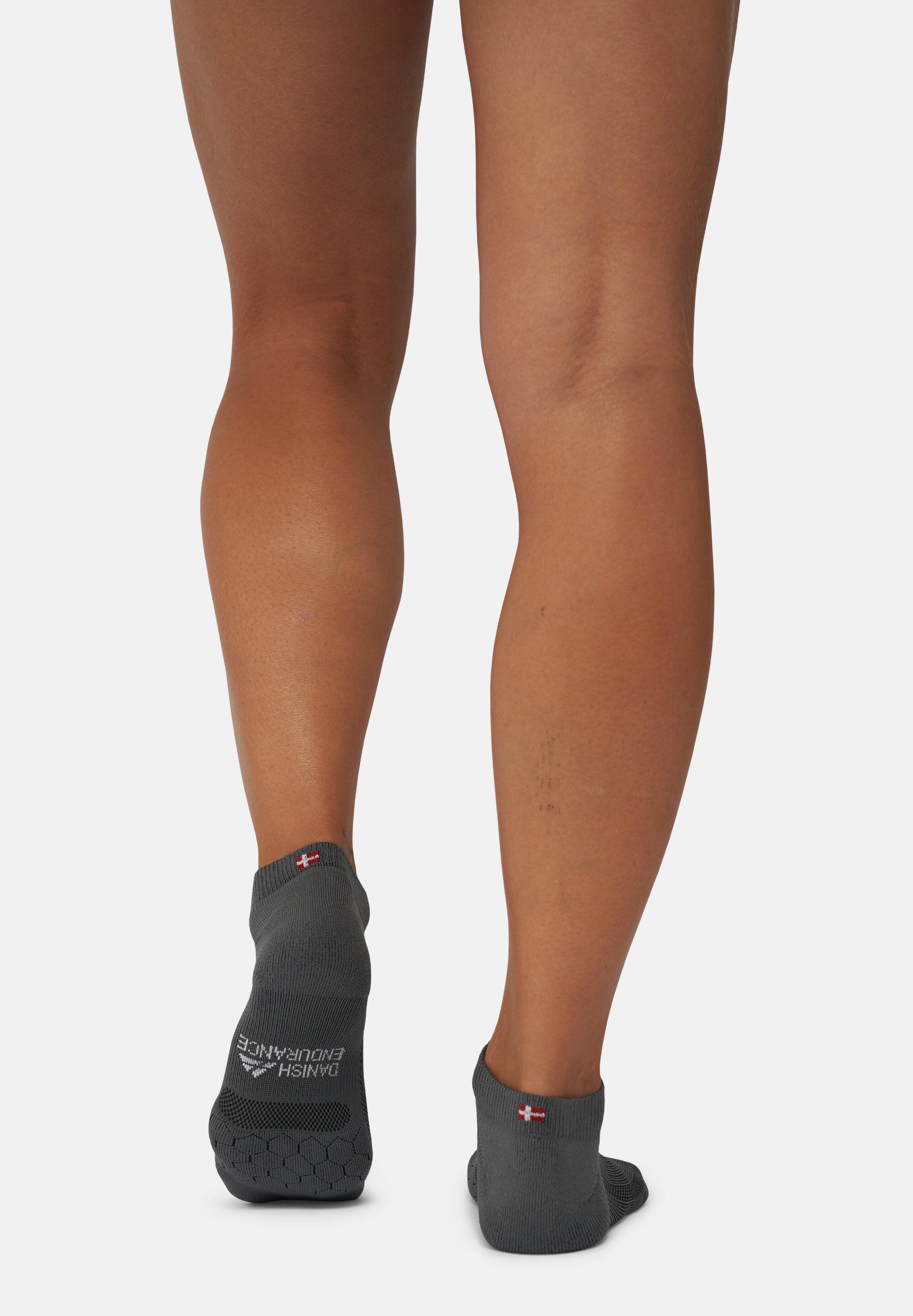 Laufsocken Low Cut gepolstert lange Distanz 3 Paar 5/6