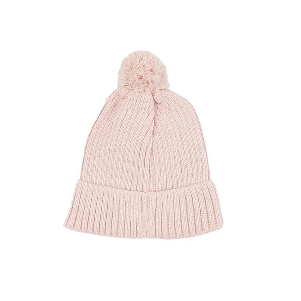 Woman caps Pompon