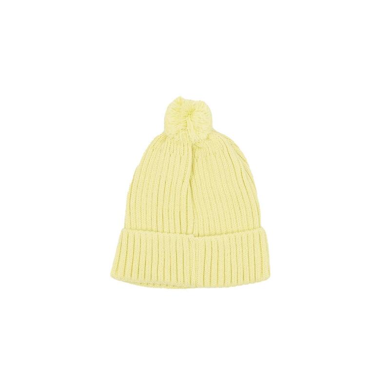 Căciulă tricotată simplă pentru femei cu pompon