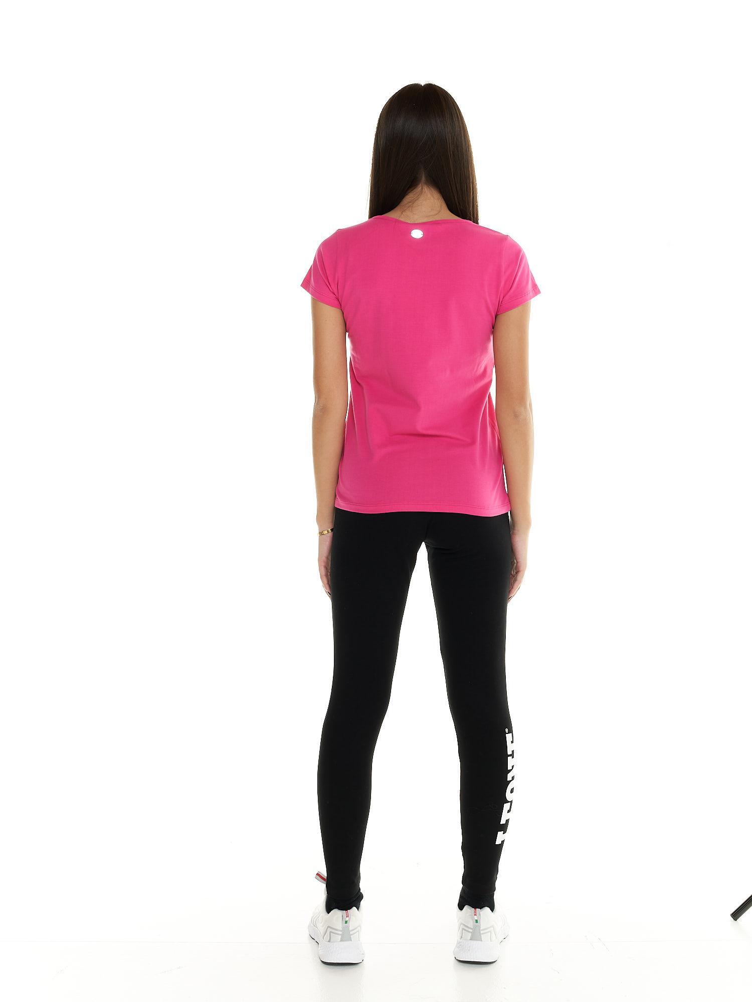 T-shirt femme Basic Leone à manches courtes 5/8